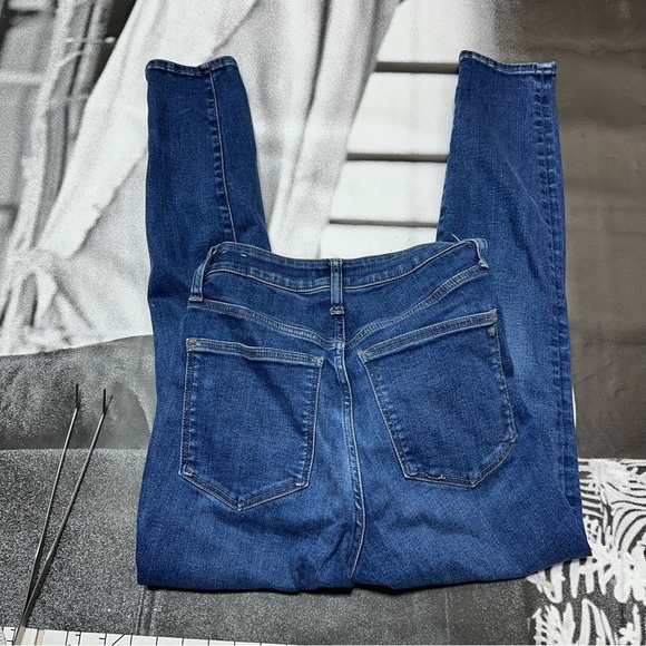Madewell fair trade Women’s Size 28 Curvy High Rise Skinny Jeans A31 - Picture 2 of 6